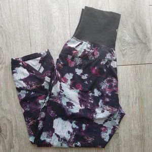 lululemon athletica Black and Pink Leggings for Active Wear